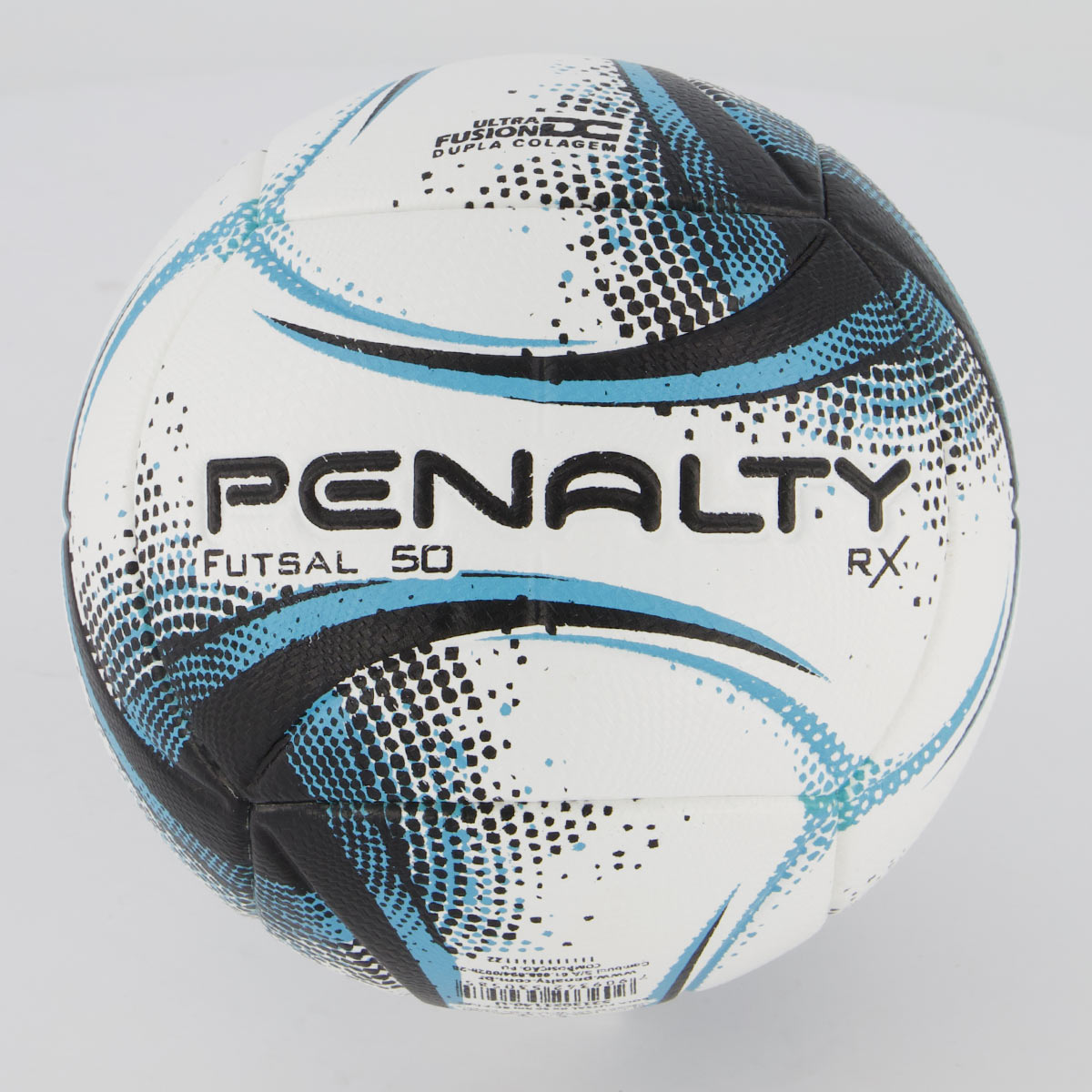 Bola Penalty RX 50 XXI Futsal Branca e Azul