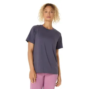 Camiseta ASICS Actibreeze Jacquard - Feminino - Azul - tam: P