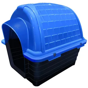 Casinha Plástica Iglu Furacão Pet Azul N° 03