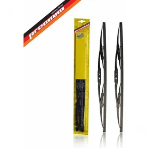 Par de Palhetas Metálicas Convencionais Dianteiras Preto 15-15 POL Compatível com Scania 111 69 a 83 Micro Uny Par de Palhetas Metálicas Dianteiras Preto 15-15 POL Compatível com Scania 111 69 a 83 Micro Uny