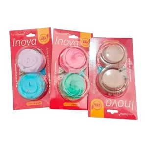 Kit 6 Mini Formas Inova Silicone Sortido 6,5x6,5x2,5cm LM4279INO - honeyhome