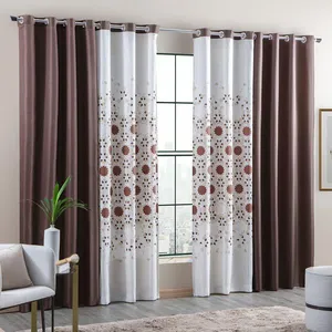 Cortina Linha Combinada 300x250cm Tunes Casa D’oro Sultan