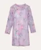 vestido de tule manga longa infantil tie dye stitch colorido 4