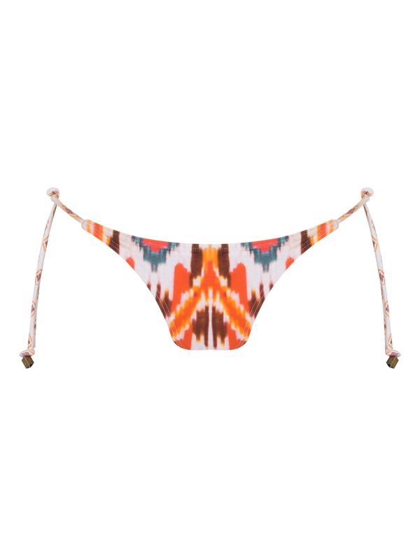 Tanga Amarradinha Estampada Solanas LARANJA M