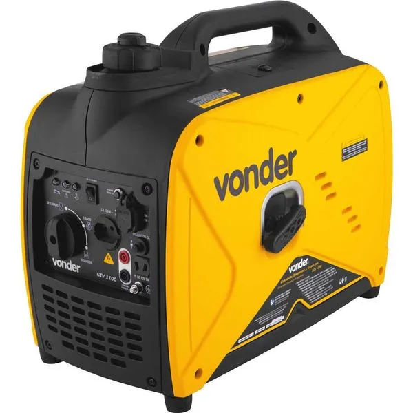 Gerador/inversor a gasolina 1.100 W GIV 1100 - VONDER Gerador/inversor a gasolina 1.100 W 127V~ GIV 1100 VONDER