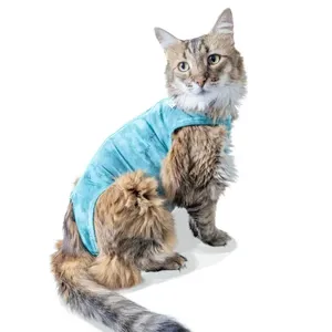 Roupa Pós-Cirúrgica Dry Light Supreme para Gatos Pet Med Verde Nº 5