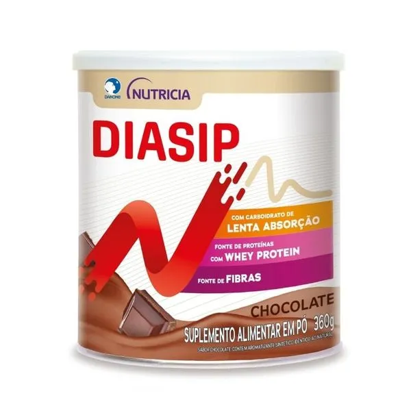 Suplemento Alimentar Diasip Sabor Chocolate 360g