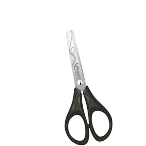 TESOURA ESCOLAR ESSENTIALS PRETA 13CM