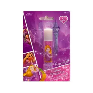 Maquiagem Infantil - Brilho Labial - Disney Princesas - Rapunzel - View Cosméticos