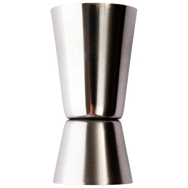 Dosador Duplo Para Drink Aço Inox 25/50ml 8,2x4x3,7cm LM2712IDE - honeyhome