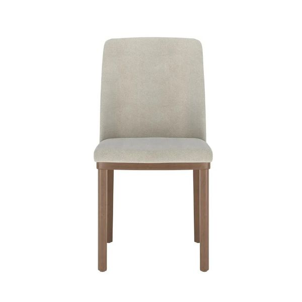 Cadeira de Madeira Província Kalina Estofada com Encosto Anatômico | Natural/Soft Palha