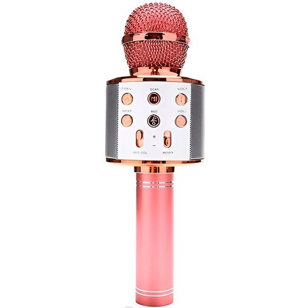 Microfone Karaoke Sem Fio Bluetooth Caixa Som