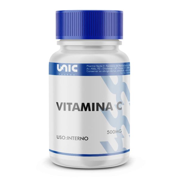 Vitamina C 500mg 120 Cápsulas 120 Cápsulas 120 Cápsulas
