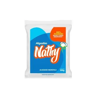 ALGODAO QUADRADINHO NATHY C/100 UNID 100g