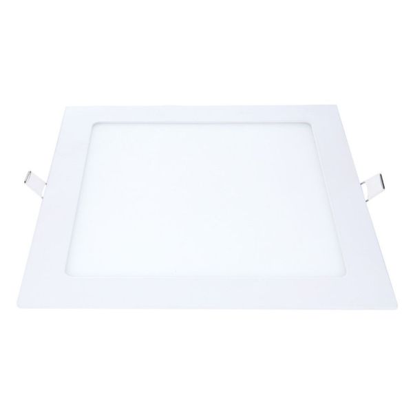 Painel LED de Embutir Pop Quadrado Luz Branca Bivolt Avant Painel de LED Embutir Pop 18W 22x22cm 1260 Lúmens Luz Branca