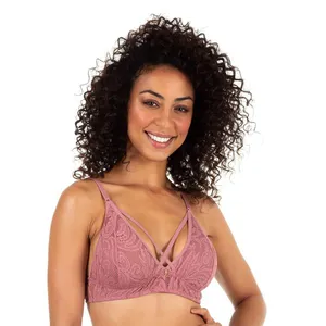 Sutiã Strappy Nice Terracota Terracota - P