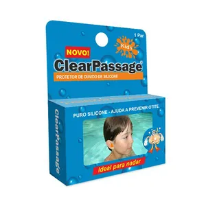 Protetor de Ouvido ClearPassage Silicone Kids 1 Par Protetor de Ouvido Clear Passage Silicone Kids 1 Par