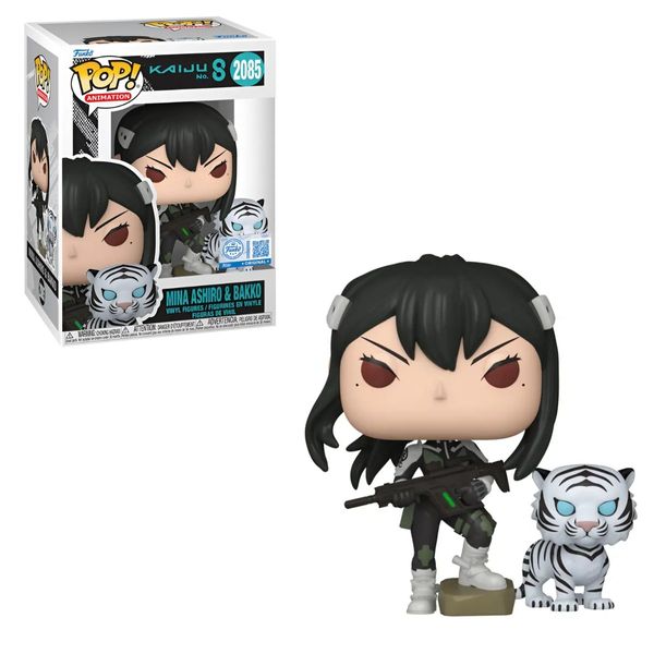 Funko Pop Animation Kaiju No 8 Mina Ashiro & Bakko #2085 Colecionável