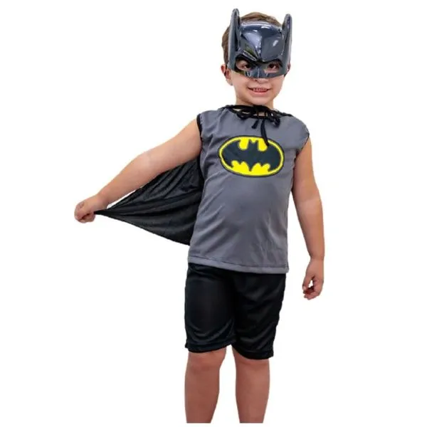 Fantasia Infantil Batman Ione E Eduardo Tamanho G (MP)