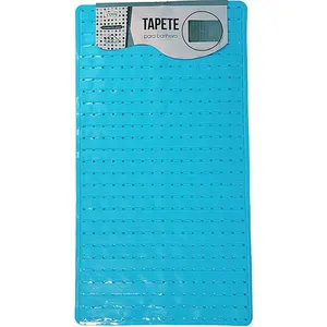Tapete Retangular Antiderrapante para Box Banheiro em PVC 35x68cm - unidade