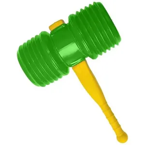 Martelo Sanfona com Apito 30cm para Jogos e Festas Esportivas Verde Le Plastic Martelo Sanfona com Apito 30cm para Festas Esportivas Verde Le Plastic