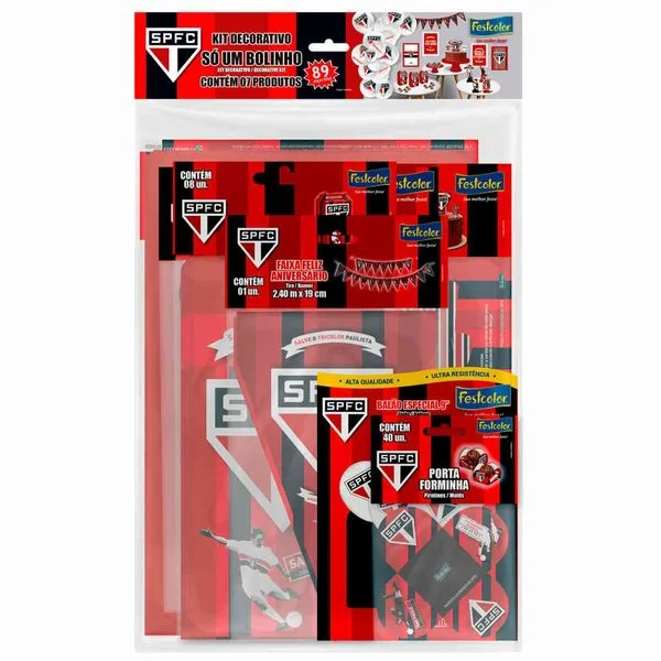 Kit Só um Bolinho Festcolor São Paulo (MP)