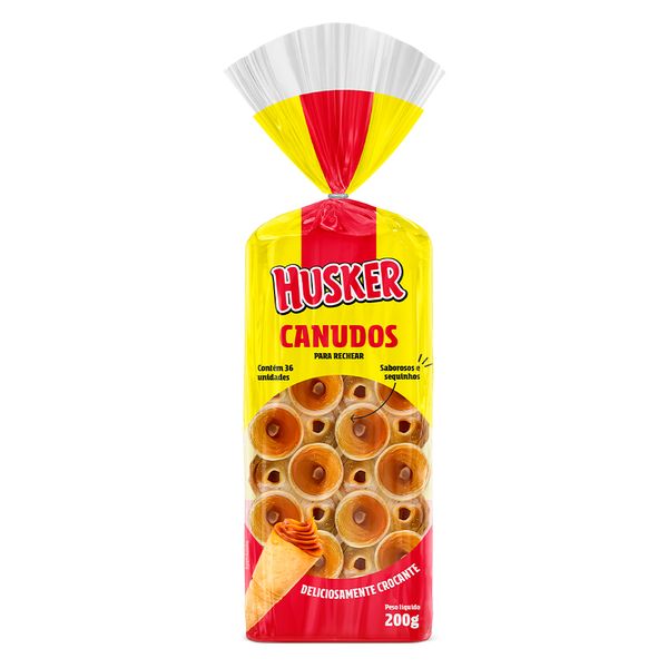 Canudo Husker Para Rechear 200g Canudo Husker Para Rechear 200g