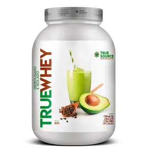 Whey Creme de Abacate e Nibs Cacau 837g - True Source