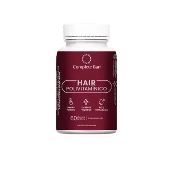 Hair Polivitamínico Complete Bari 700mg 60caps
