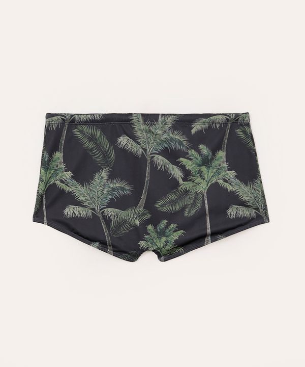 sunga boxer coqueiro proteção uv preta G