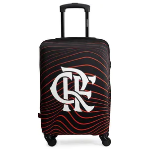 Capa de Mala Pequena Flamengo CRF Oficial Preta P / Preto