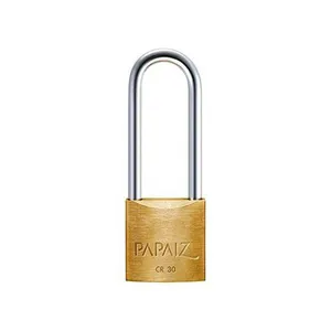 Cadeado Papaiz Haste Longa 30-50mm Em Aço Inox, Zamac, Latão E Aço Carbono