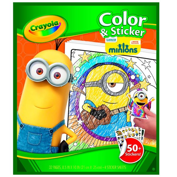 Livro para Colorir - Minions - Crayola