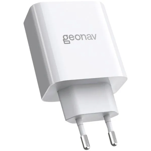 Carregador De Parede Geonav Superpower Duo 65W