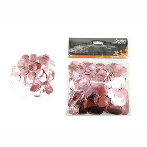 Confete Silver Redondo Rosé Gold 40g
