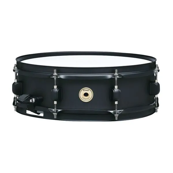 Caixa para Bateria Tama Metalworks BST134BK Aço Tom Brilhante Preto Fosco Tama Drums Caixa para Bateria Metalworks BST134BK Aço Preto Fosco Tama Drums
