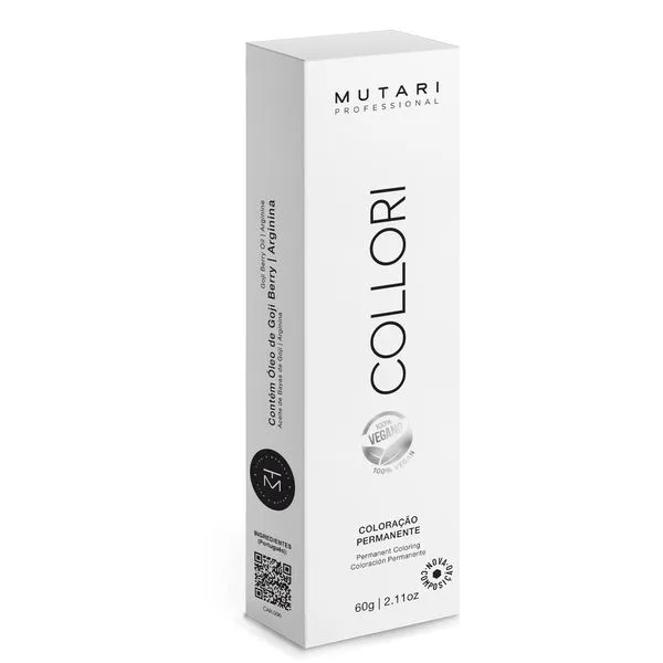 Coloração Permanente Mutari Collori Preto 1.0