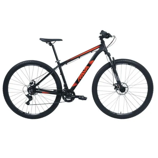Bicicleta JPP Rava Pressure Aro 29 21 Velocidades Shimano Preto E Vermelho (MP)