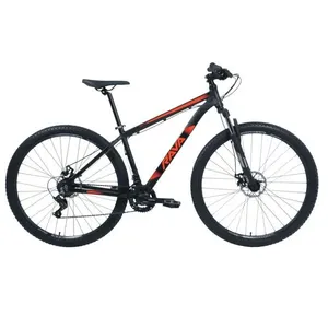 Bicicleta JPP Rava Pressure Aro 29 21 Velocidades Shimano Preto E Vermelho (MP)