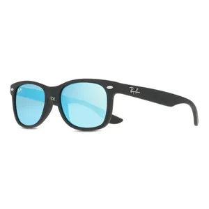 Óculos de Sol Ray-Ban Junior RJ9052S Unissex Retangular Metal Preto
