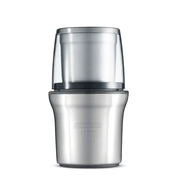 "MOEDOR DE GRÃOS TRAMONTINA BY BREVILLE COFFEE & SPICE EM AÇO INOX FOSCO (69061/011) 127V"