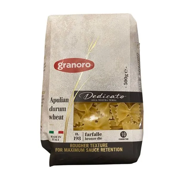 Macarrão Granoro Farfalle Dedicato 500g (MP)