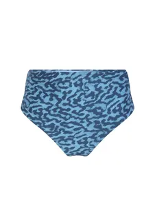 Hot Pants Estampada Laguna AZUL M
