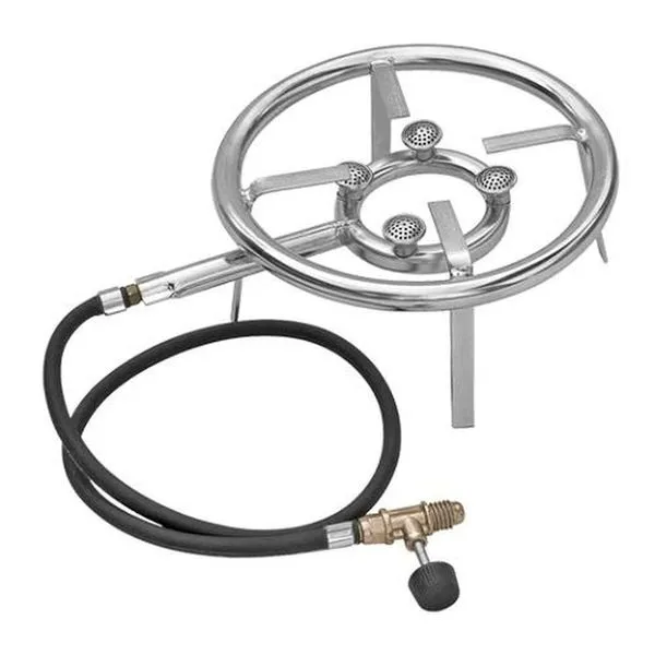 Fogareiro Baby 1 Boca Redondo para Uso em Ambiente Externo com 4 Caulins e Design Compacto Portátil Papaléguas Fogareiro Baby 1 Boca Redondo para Uso em Ambiente Externo com 4 Caulins e Design Portátil