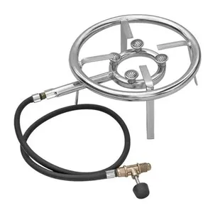 Fogareiro Baby 1 Boca Redondo para Uso em Ambiente Externo com 4 Caulins e Design Compacto Portátil Papaléguas Fogareiro Baby 1 Boca Redondo para Uso em Ambiente Externo com 4 Caulins e Design Portátil