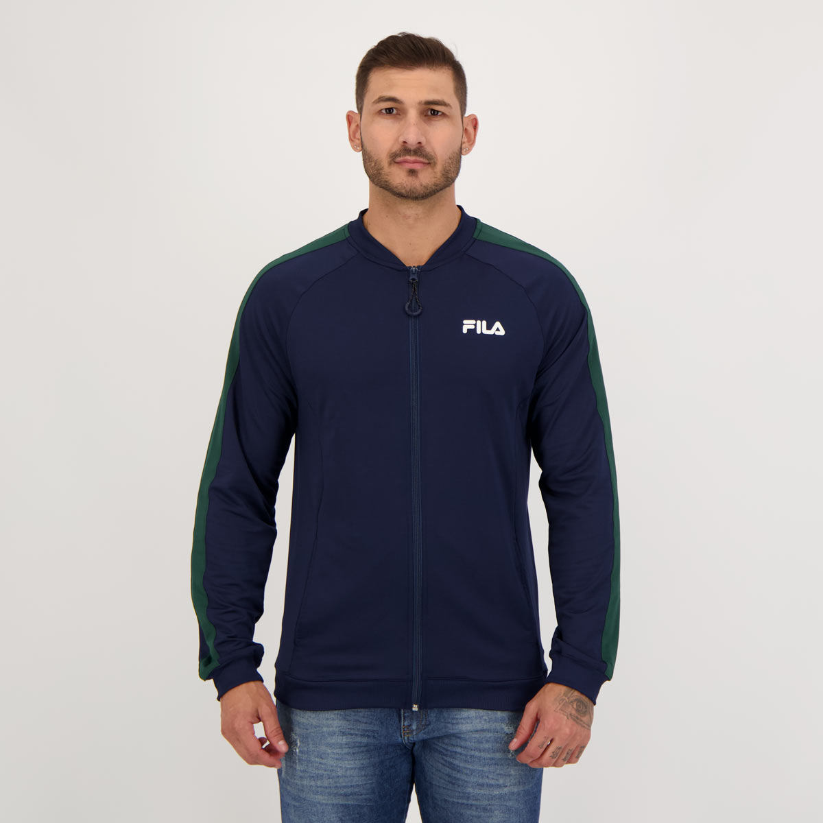 Jaqueta Fila Sports Slim Marinho