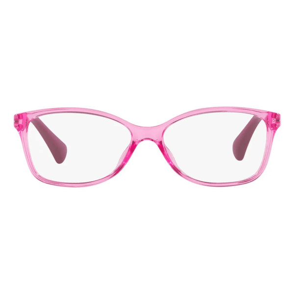 Armação de Óculos de Grau Miraflex MF4019 Feminino Retangular Acetato Rosa