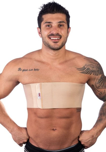 Faixa torácica em elástico GLC tamanho M 20cm