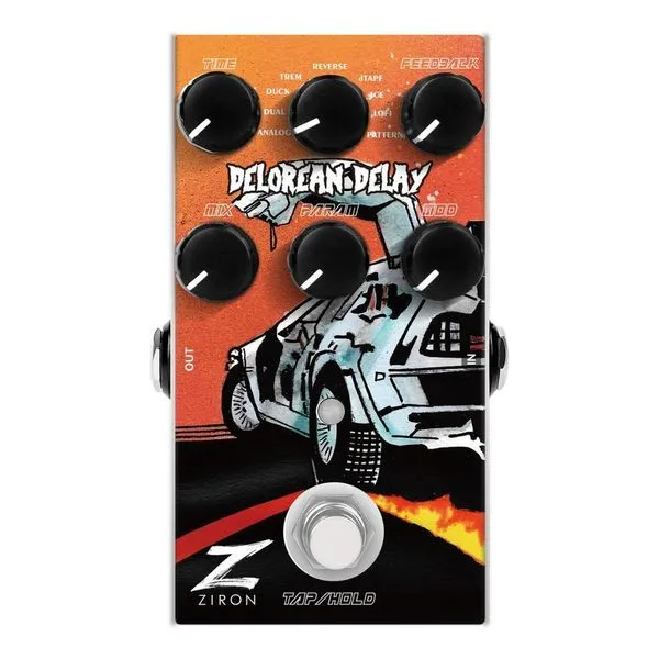 Pedal De Efeitos P/guitarra 9 Tipos Delay Deloren Ziron Efx