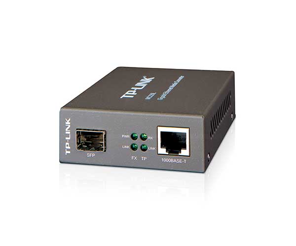 Tp-link conversor mídia multi e mono modo gigabit sfp mc220l